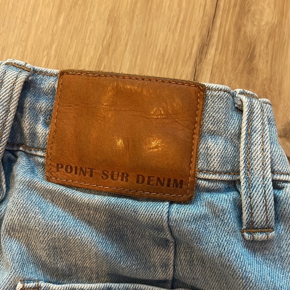 J. Crew Point Sur wide-leg crop jean in clean light wash sz 23P - Picture 10 of 12